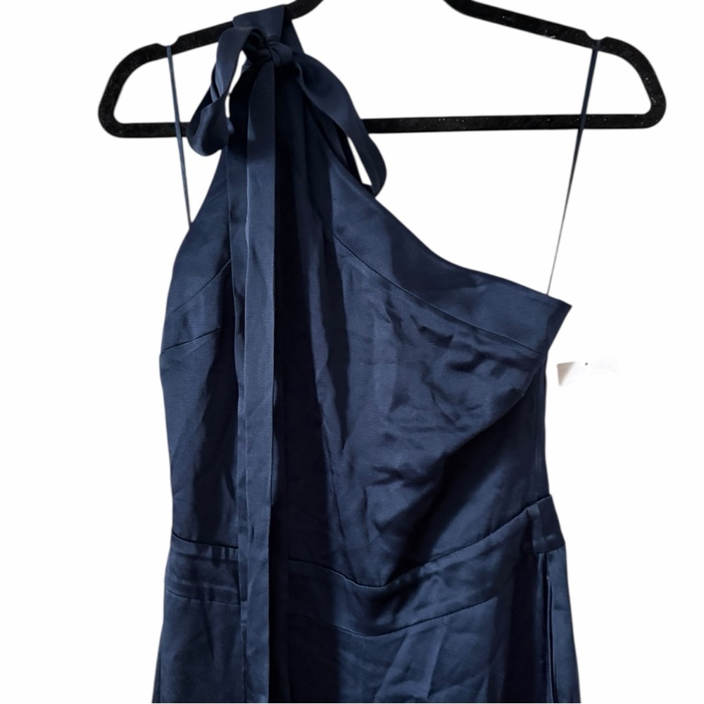 REISS Lucinda One Shoulder Jumpsuit - Picture 3 of 7